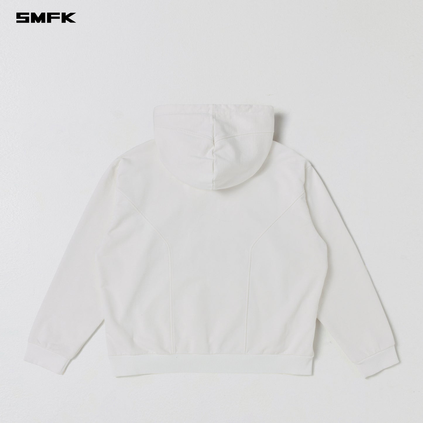 SMFK Permanent Muse Loose Hoodie Cotton Cloud White