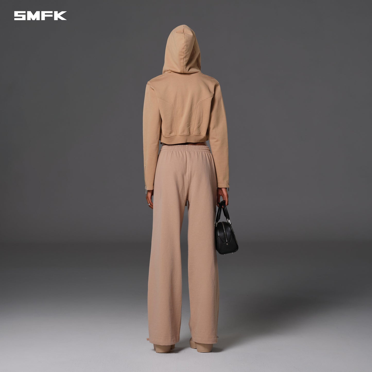 SMFK Permanent Slim Short Hoodie Cotton Wool Fresh Skin