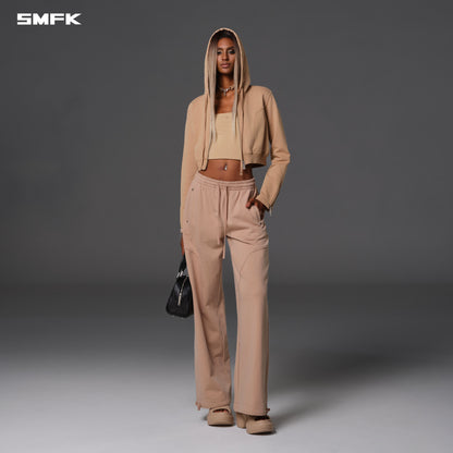 SMFK Permanent Slim Short Hoodie Cotton Wool Fresh Skin