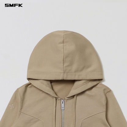 SMFK Permanent Slim Short Hoodie Cotton Wool Fresh Skin