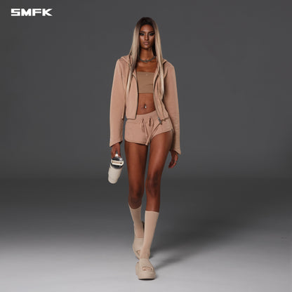 SMFK Permanent Prism Slim Hoodie Cotton Wool Silk Fresh Skin