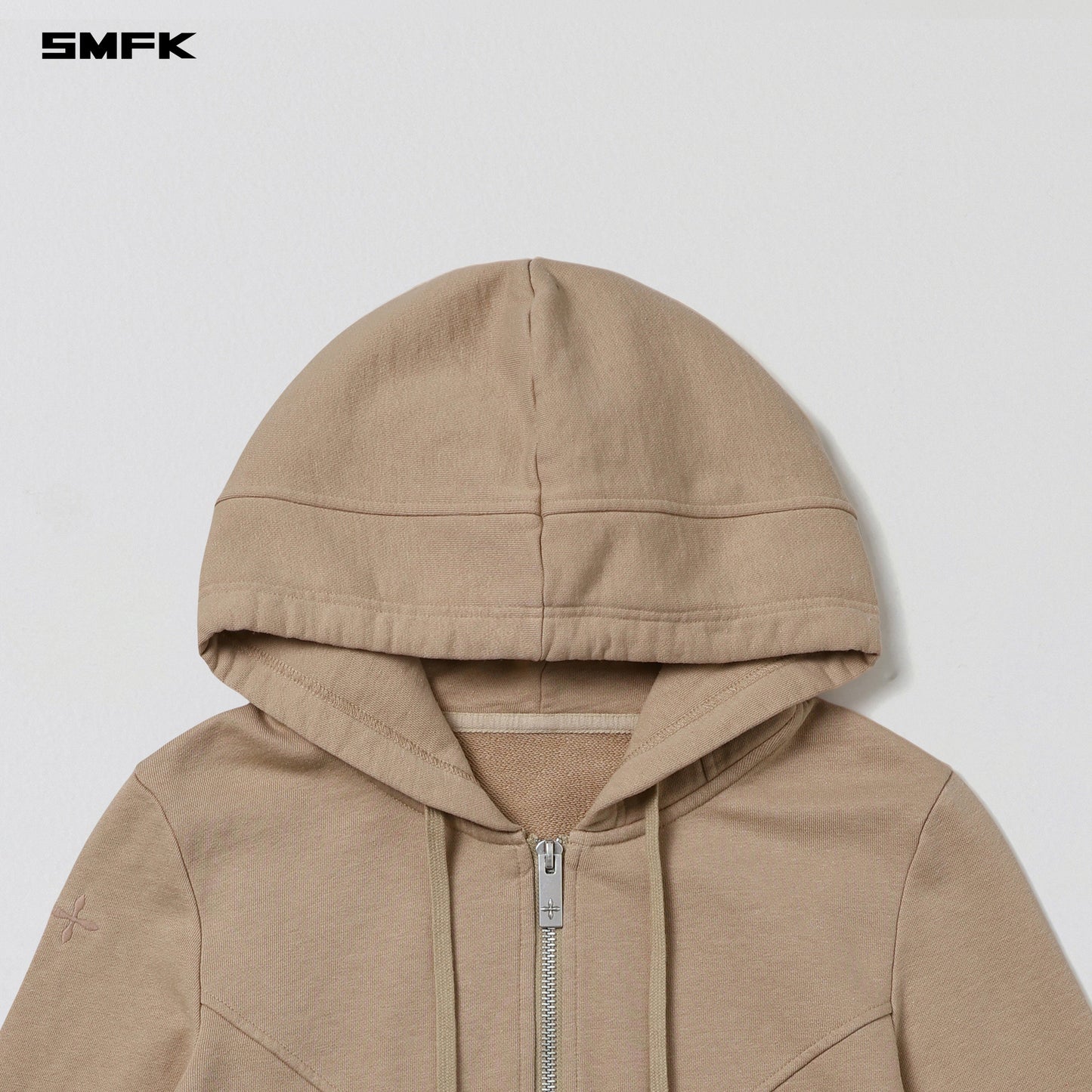 SMFK Permanent Prism Slim Hoodie Cotton Wool Silk Fresh Skin