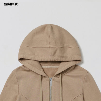 SMFK Permanent Prism Slim Hoodie Cotton Wool Silk Fresh Skin