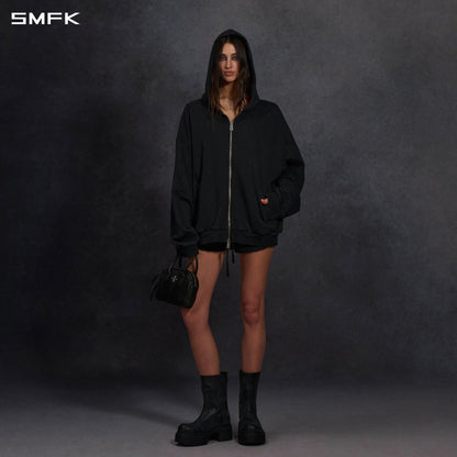 SMFK Myth Aeolus Evolve Massive Hood Jacket Cold Dye U Cold Dye Black