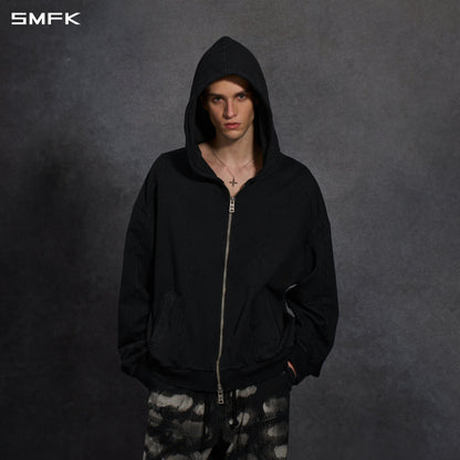 SMFK Myth Aeolus Evolve Massive Hood Jacket Cold Dye U Cold Dye Black