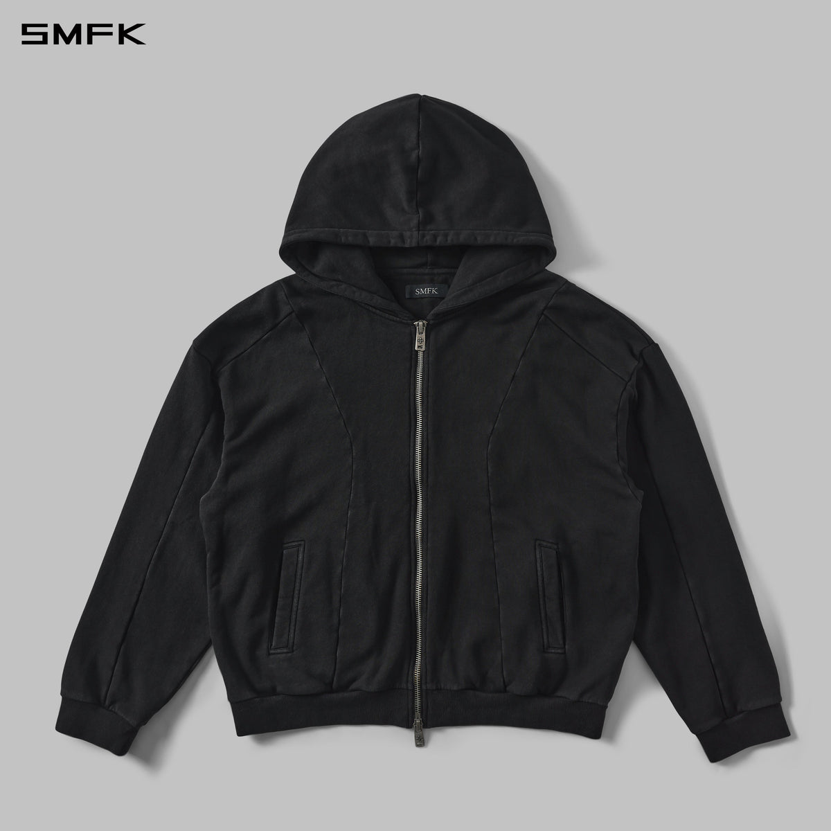 SMFK Myth Aeolus Evolve Massive Hood Jacket Cold Dye U Cold Dye Black