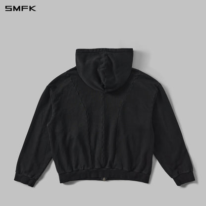 SMFK Myth Aeolus Evolve Massive Hood Jacket Cold Dye U Cold Dye Black
