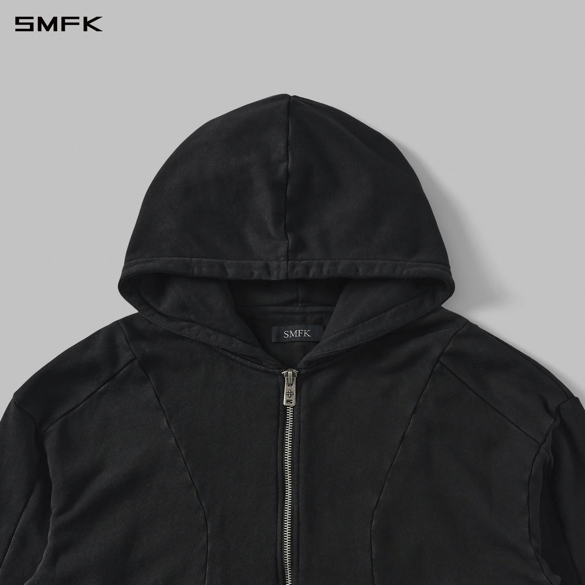 SMFK Myth Aeolus Evolve Massive Hood Jacket Cold Dye U Cold Dye Black