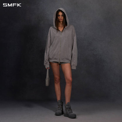 SMFK Myth Aeolus Evolve Massive Hood Jacket Cold Dye U Cold Dye Grey