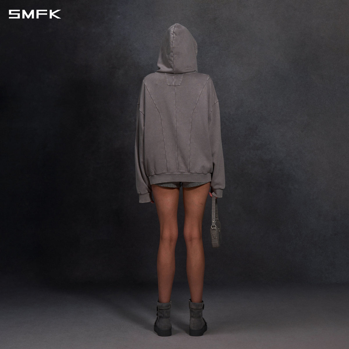 SMFK Myth Aeolus Evolve Massive Hood Jacket Cold Dye U Cold Dye Grey