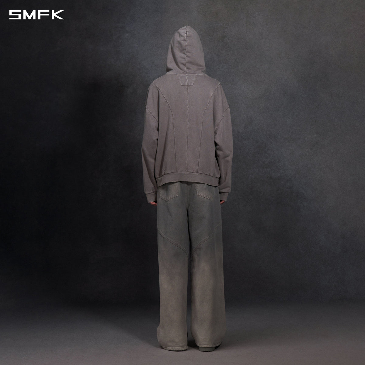 SMFK Myth Aeolus Evolve Massive Hood Jacket Cold Dye U Cold Dye Grey