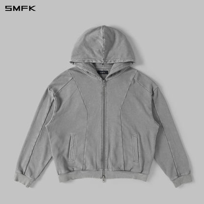 SMFK Myth Aeolus Evolve Massive Hood Jacket Cold Dye U Cold Dye Grey