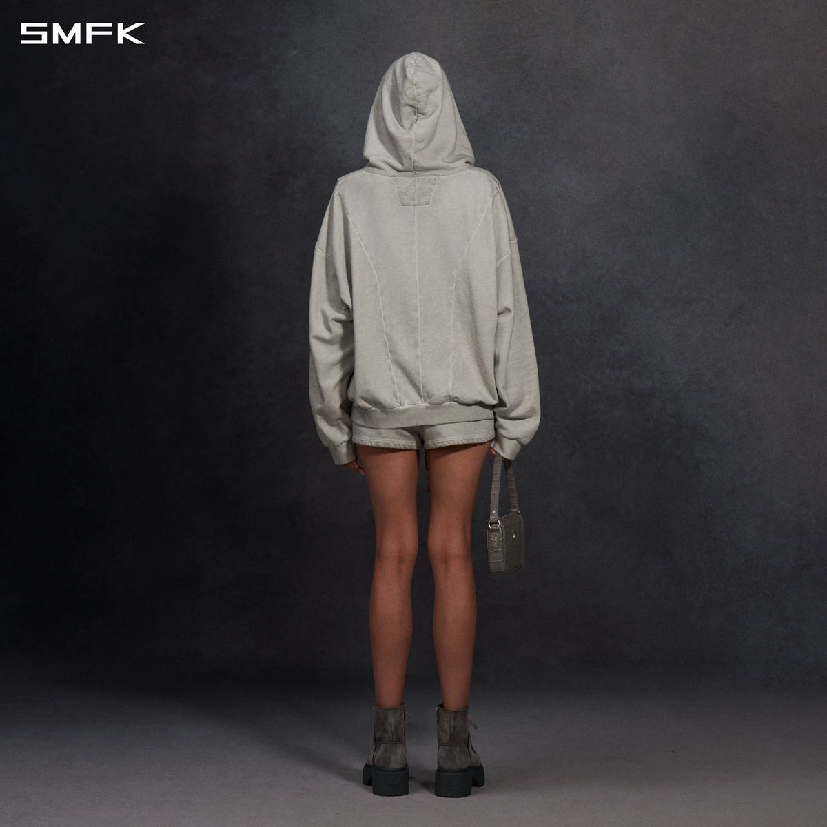 SMFK Myth Aeolus Evolve Massive Hood Jacket Cold Dye U Cloud Grey