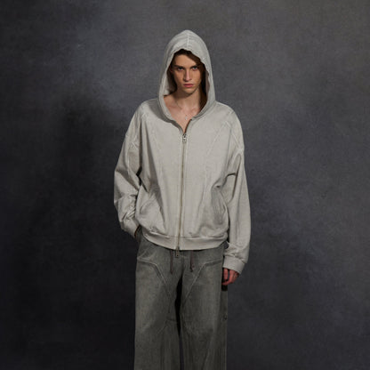 SMFK Myth Aeolus Evolve Massive Hood Jacket Cold Dye U Cloud Grey