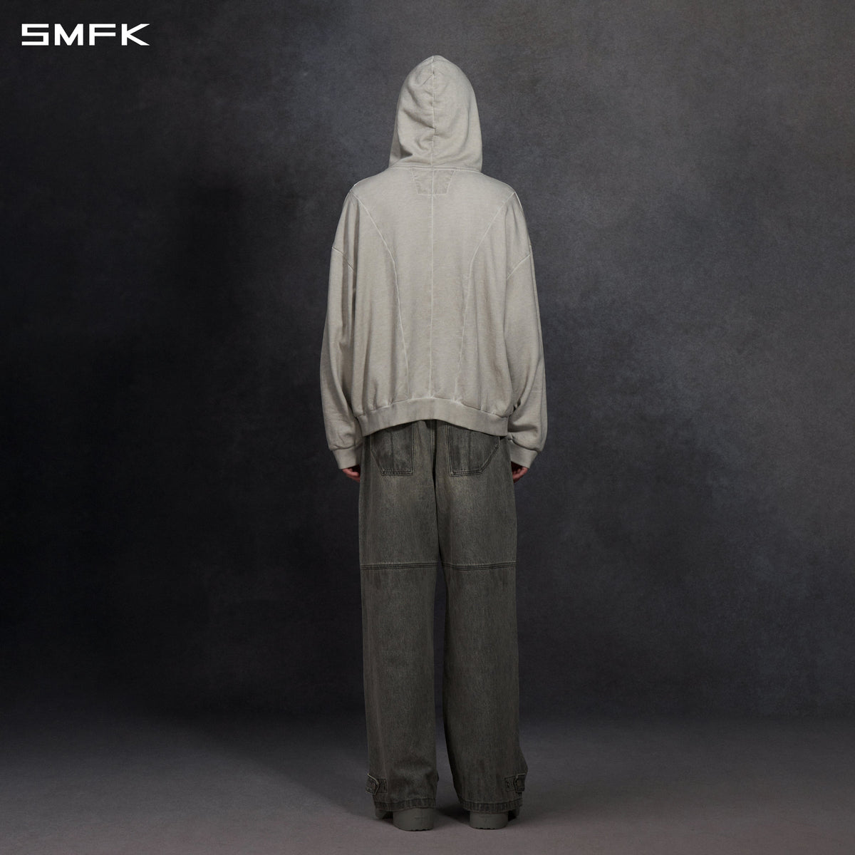 SMFK Myth Aeolus Evolve Massive Hood Jacket Cold Dye U Cloud Grey