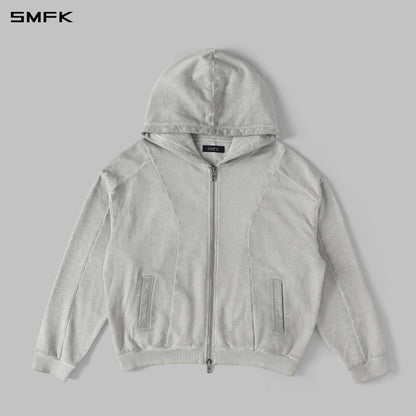 SMFK Myth Aeolus Evolve Massive Hood Jacket Cold Dye U Cloud Grey