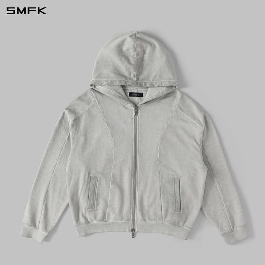 SMFK Myth Aeolus Evolve Massive Hood Jacket Cold Dye U Cloud Grey