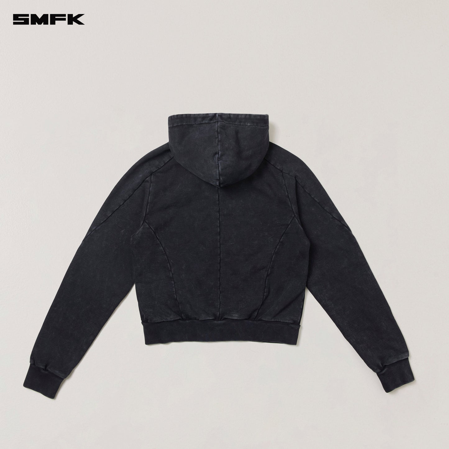 SMFK Vintage-Savage Sports Hoodie Fade Dye Vanish Black