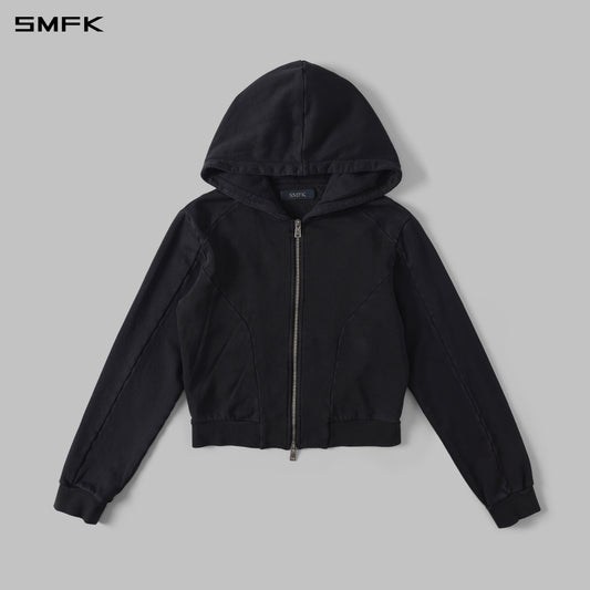 SMFK Myth Aeolus Evolve Hood Jacket Cold Dye U Cold Dye Black