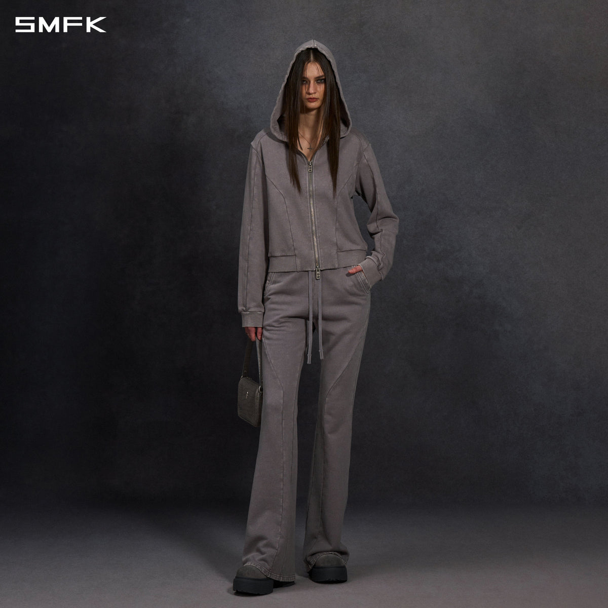 SMFK Myth Aeolus Evolve Hood Jacket Cold Dye U Cold Dye Grey
