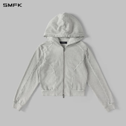 SMFK Myth Aeolus Evolve Hood Jacket Cold Dye U Cloud Grey