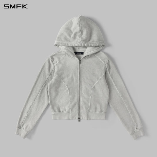 SMFK Myth Aeolus Evolve Hood Jacket Cold Dye U Cloud Grey