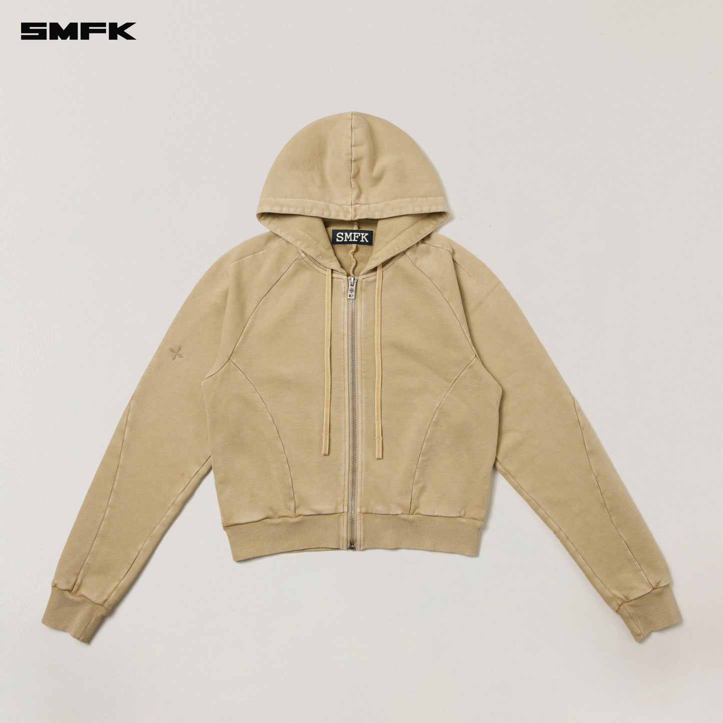 SMFK Vintage-Savage Sports Hoodie Fade Dye Vanish Sand
