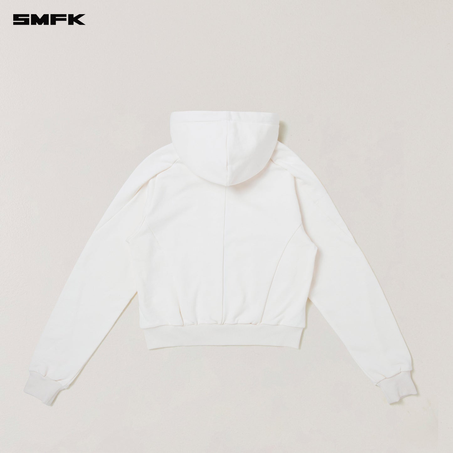 SMFK Vintage-Savage Sports Hoodie Snow Mountain White