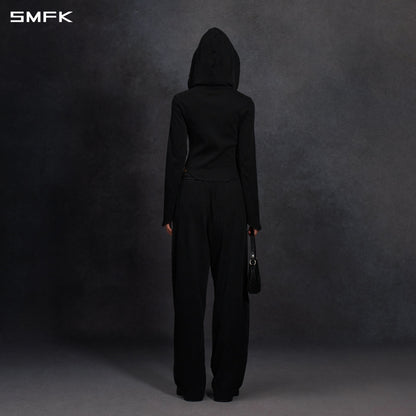 SMFK Myth Aeolus Evolve Slim Hood Jacket Cold Dye W Cold Dye Black