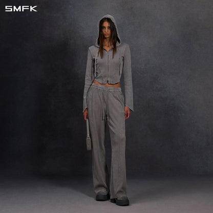 SMFK Myth Aeolus Evolve Slim Hood Jacket Cold Dye W Cold Dye Grey