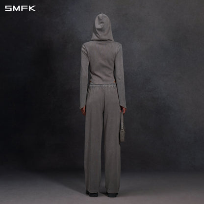 SMFK Myth Aeolus Evolve Slim Hood Jacket Cold Dye W Cold Dye Grey