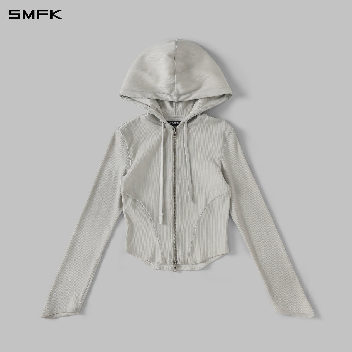 SMFK Myth Aeolus Evolve Slim Hood Jacket Cold Dye W Cloud Grey