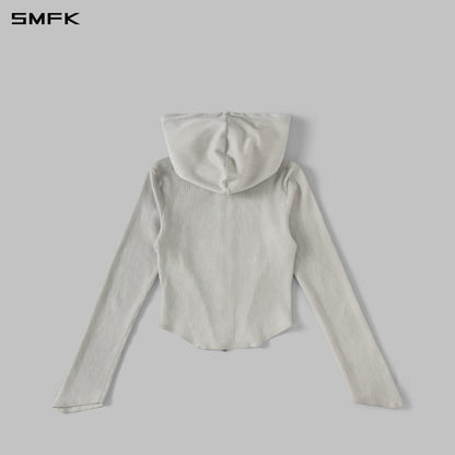 SMFK Myth Aeolus Evolve Slim Hood Jacket Cold Dye W Cloud Grey