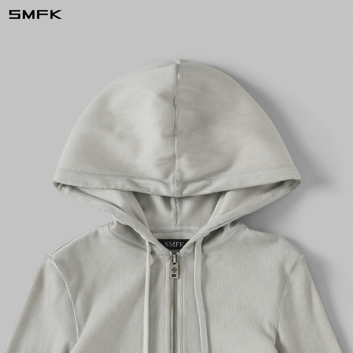 SMFK Myth Aeolus Evolve Slim Hood Jacket Cold Dye W Cloud Grey