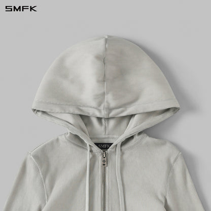 SMFK Myth Aeolus Evolve Slim Hood Jacket Cold Dye W Cloud Grey
