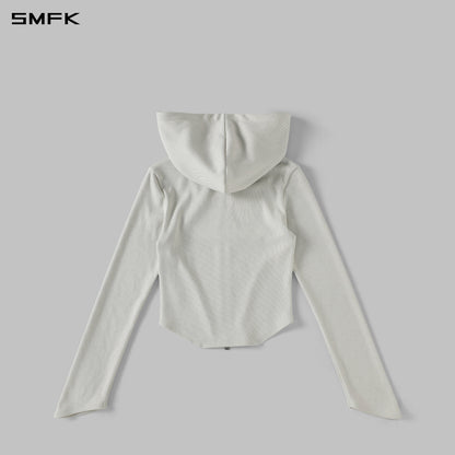 SMFK Myth Aeolus Evolve Slim Hood Jacket Cold Dye W Starry White