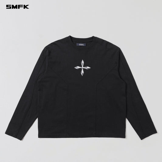 SMFK Future Reflection Pullover Wool Cotton Wild Black