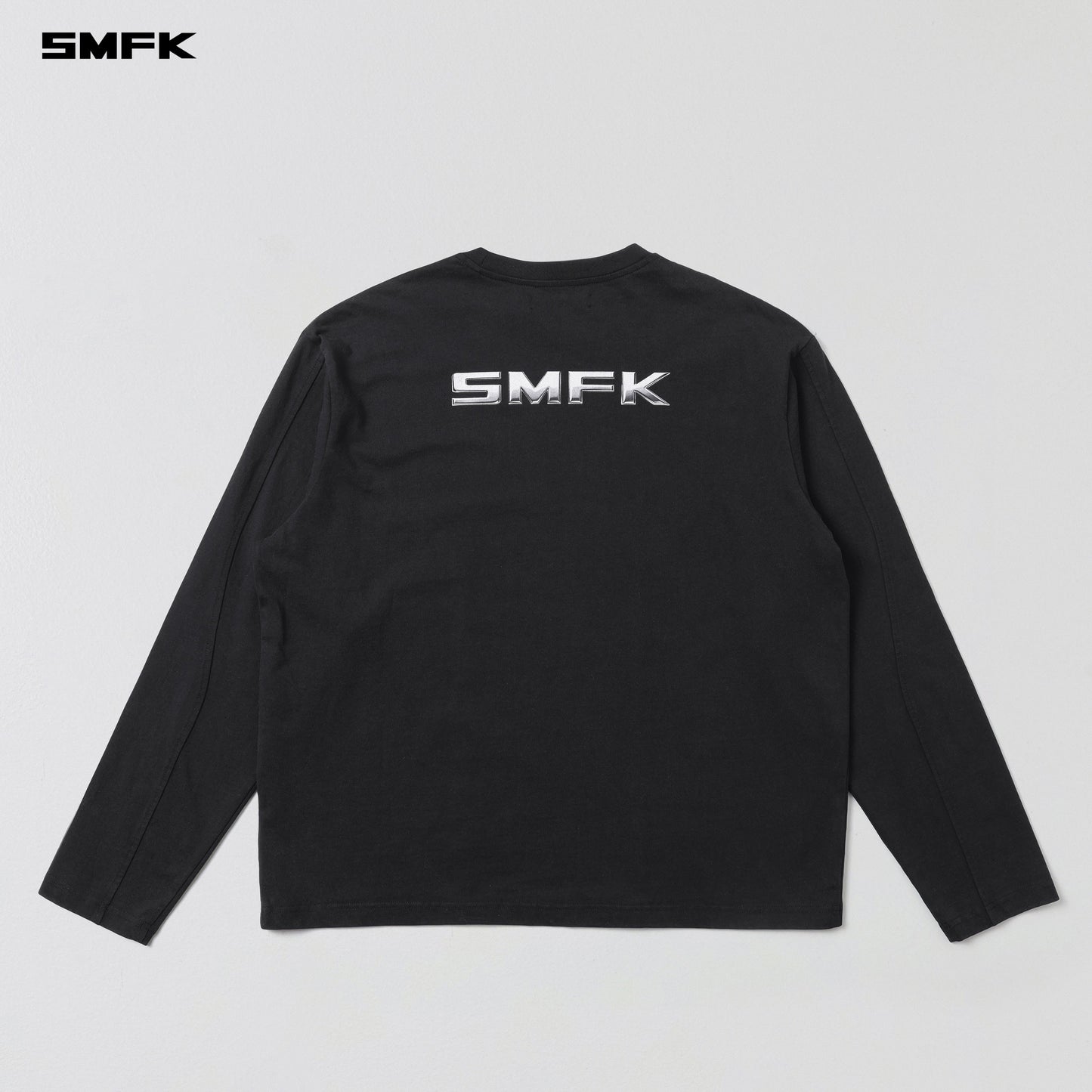SMFK Future Reflection Pullover Wool Cotton Wild Black