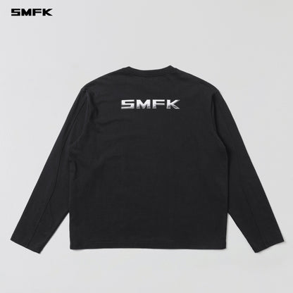 SMFK Future Reflection Pullover Wool Cotton Wild Black