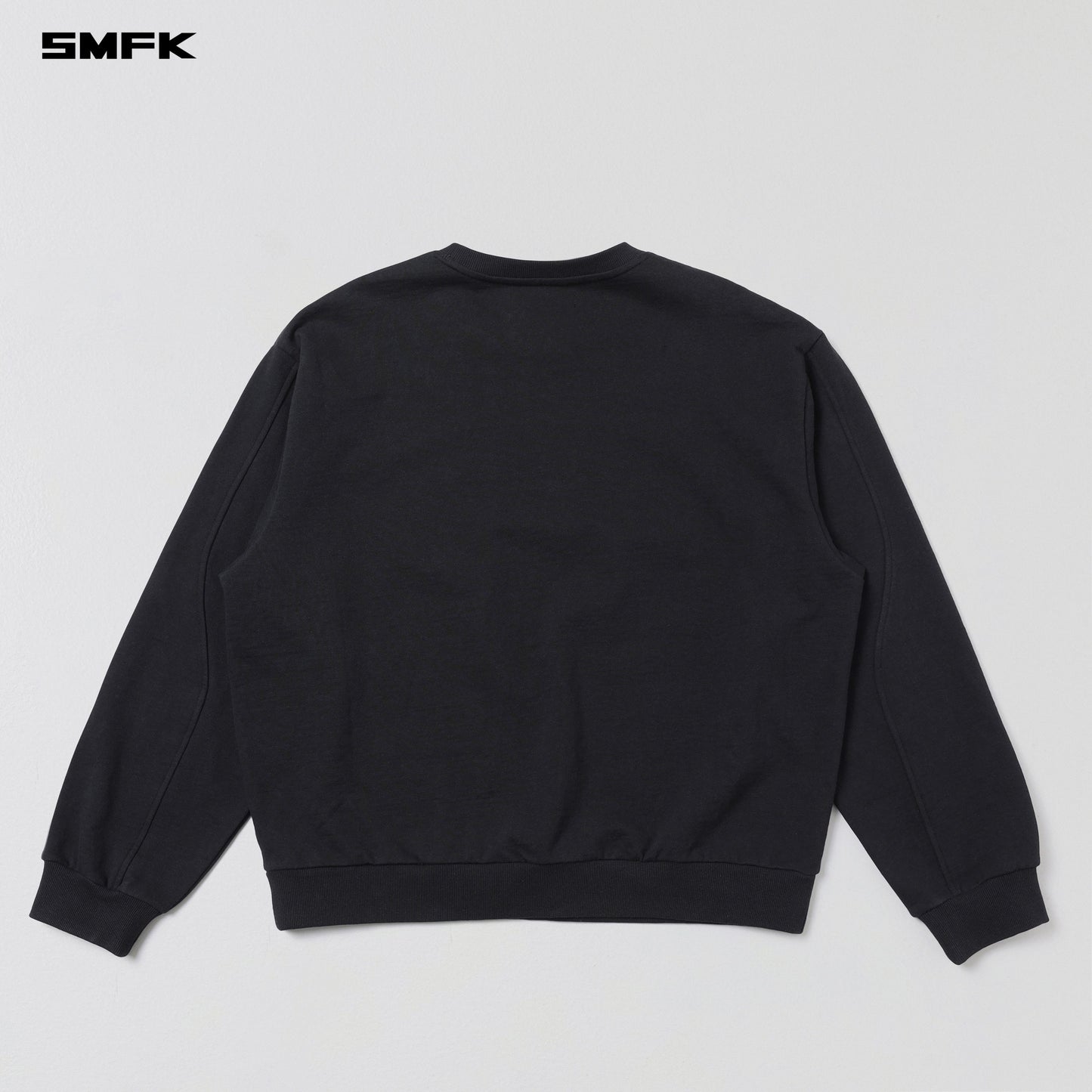 SMFK Future Reflection Massive Pullover Cotton Wool Wild Black
