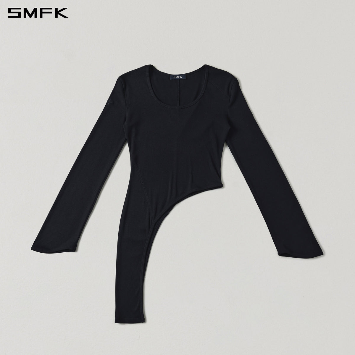 SMFK Myth Aeolus Slim Pullover Cotton+Fiber+Acrylic+Silk Wild Black