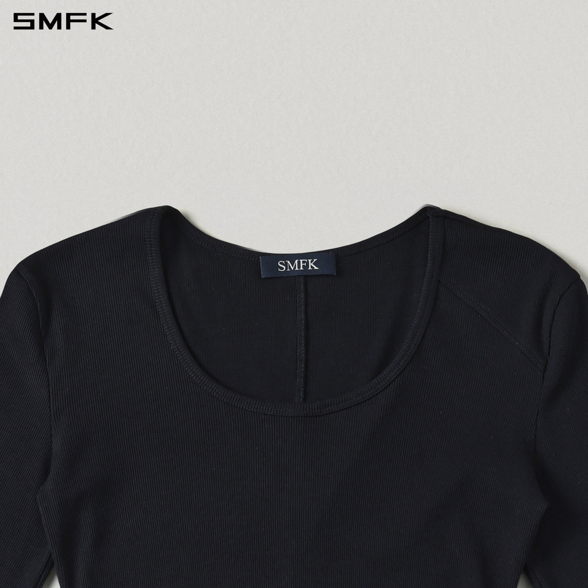 SMFK Myth Aeolus Slim Pullover Cotton+Fiber+Acrylic+Silk Wild Black