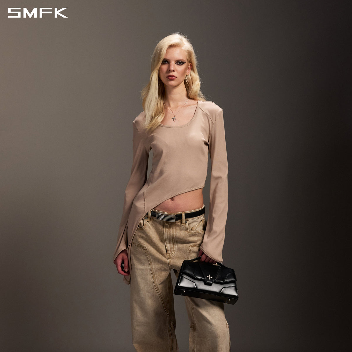 SMFK Myth Aeolus Slim Pullover Cotton+Fiber+Acrylic+Silk Fresh Skin