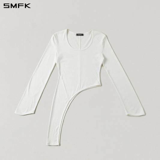 SMFK Myth Aeolus Slim Pullover Cotton+Fiber+Acrylic+Silk Cloud White
