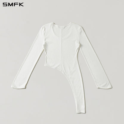 SMFK Myth Aeolus Slim Pullover Cotton+Fiber+Acrylic+Silk Cloud White