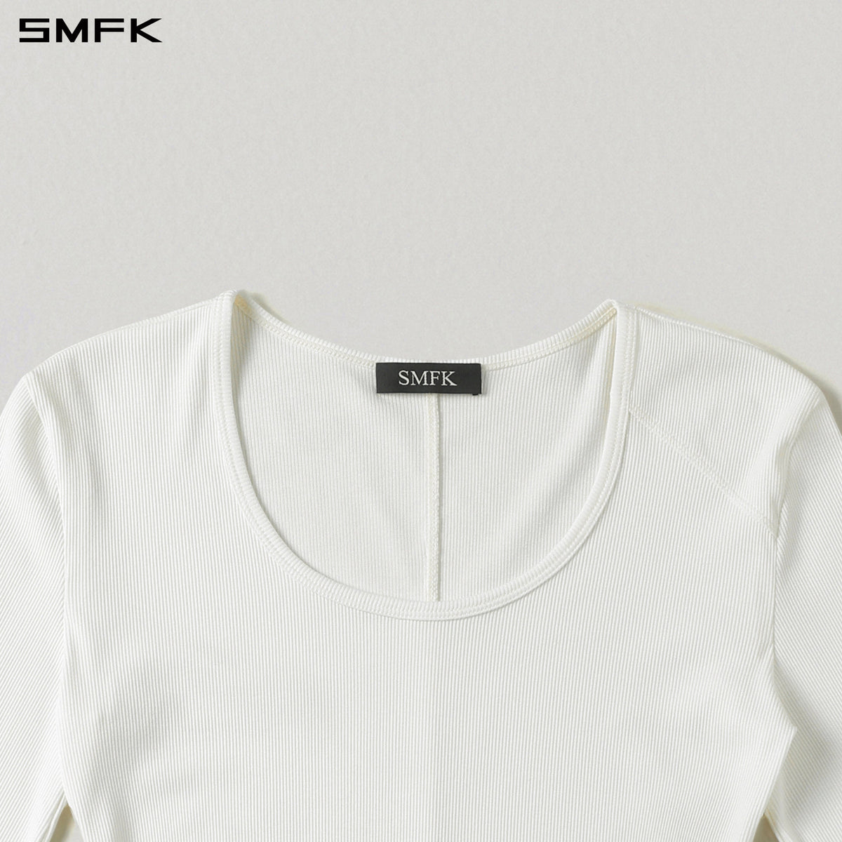 SMFK Myth Aeolus Slim Pullover Cotton+Fiber+Acrylic+Silk Cloud White