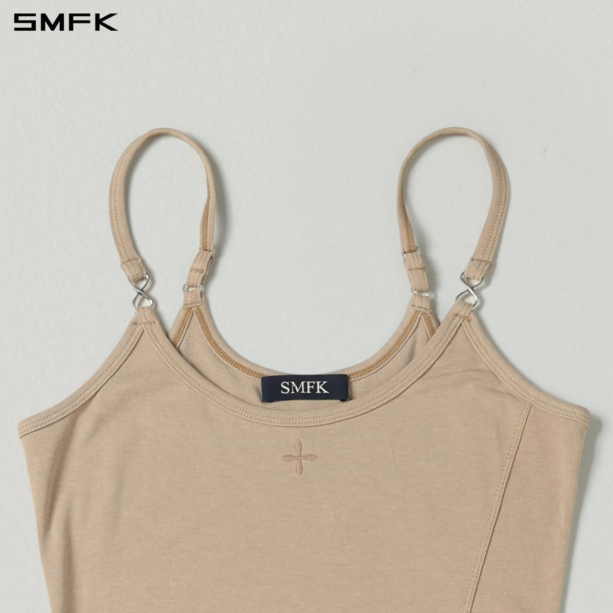 SMFK Myth Aeolus Slit Dress Regenerated Cellulose Fiber+Acetate+Spandex Fresh Skin