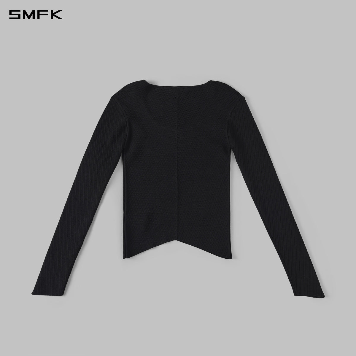 SMFK Myth Seer Knit Pullover Silk+Lenzing Tencel+Cotton Wild Black