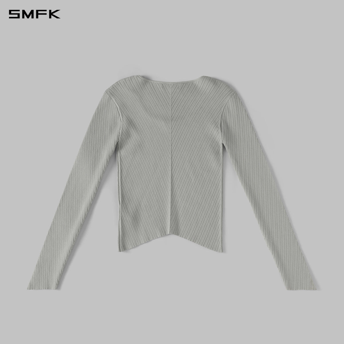 SMFK Myth Seer Knit Pullover Silk+Lenzing Tencel+Cotton Glacier Grey