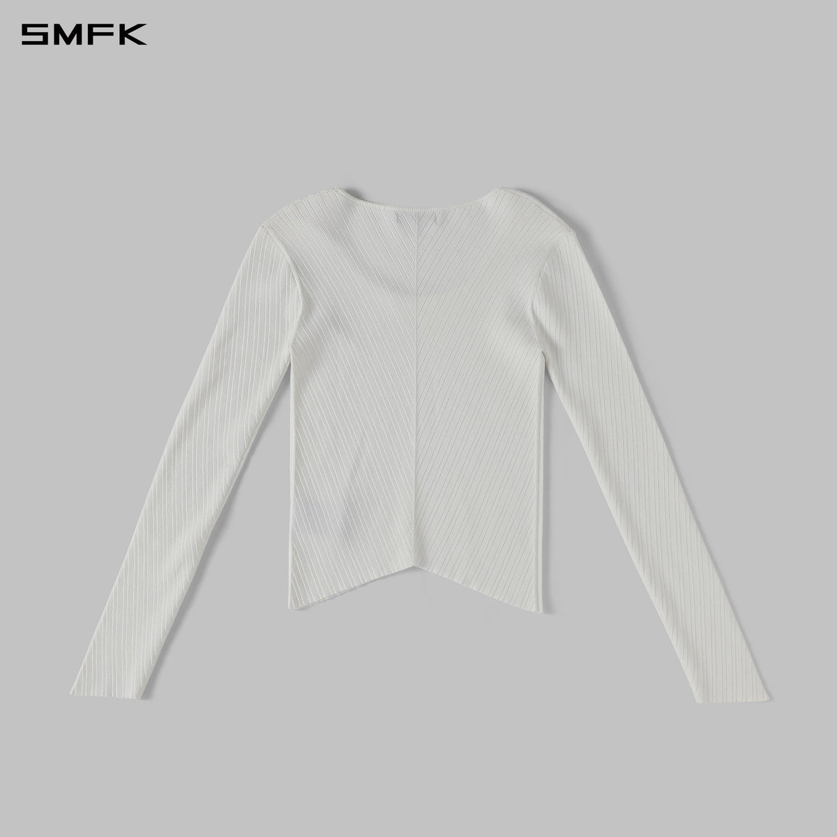 SMFK Myth Seer Knit Pullover Silk+Lenzing Tencel+Cotton Cloud White